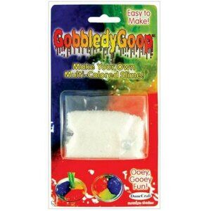 GobbledyGoop Colored Slime DIY Kit STEM Fidget Fun Ages 4+ SEALED
